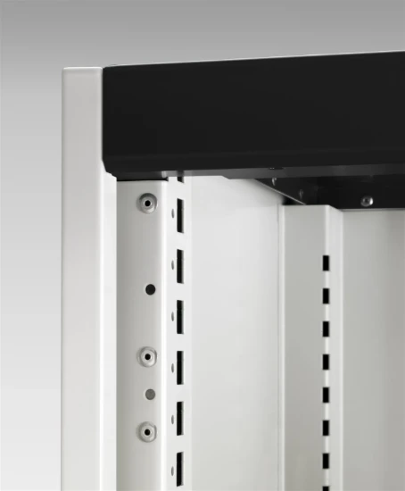 bott Cubio schuifladenkast hoogte 1000 mm RAL 7035
