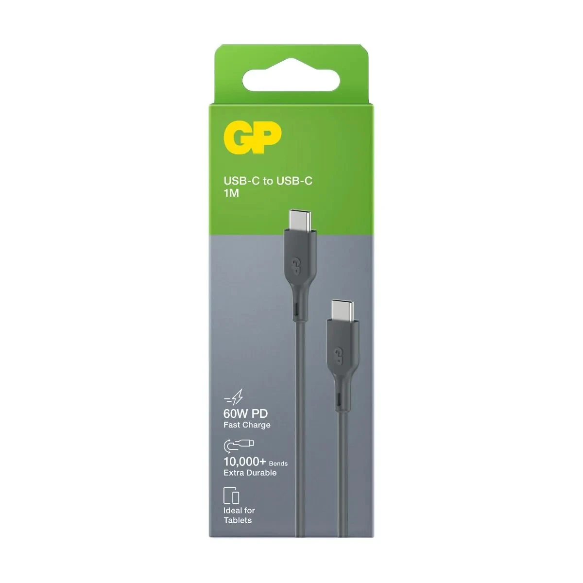 GP Oplaadkabel USB-C naar USB-C 1m
