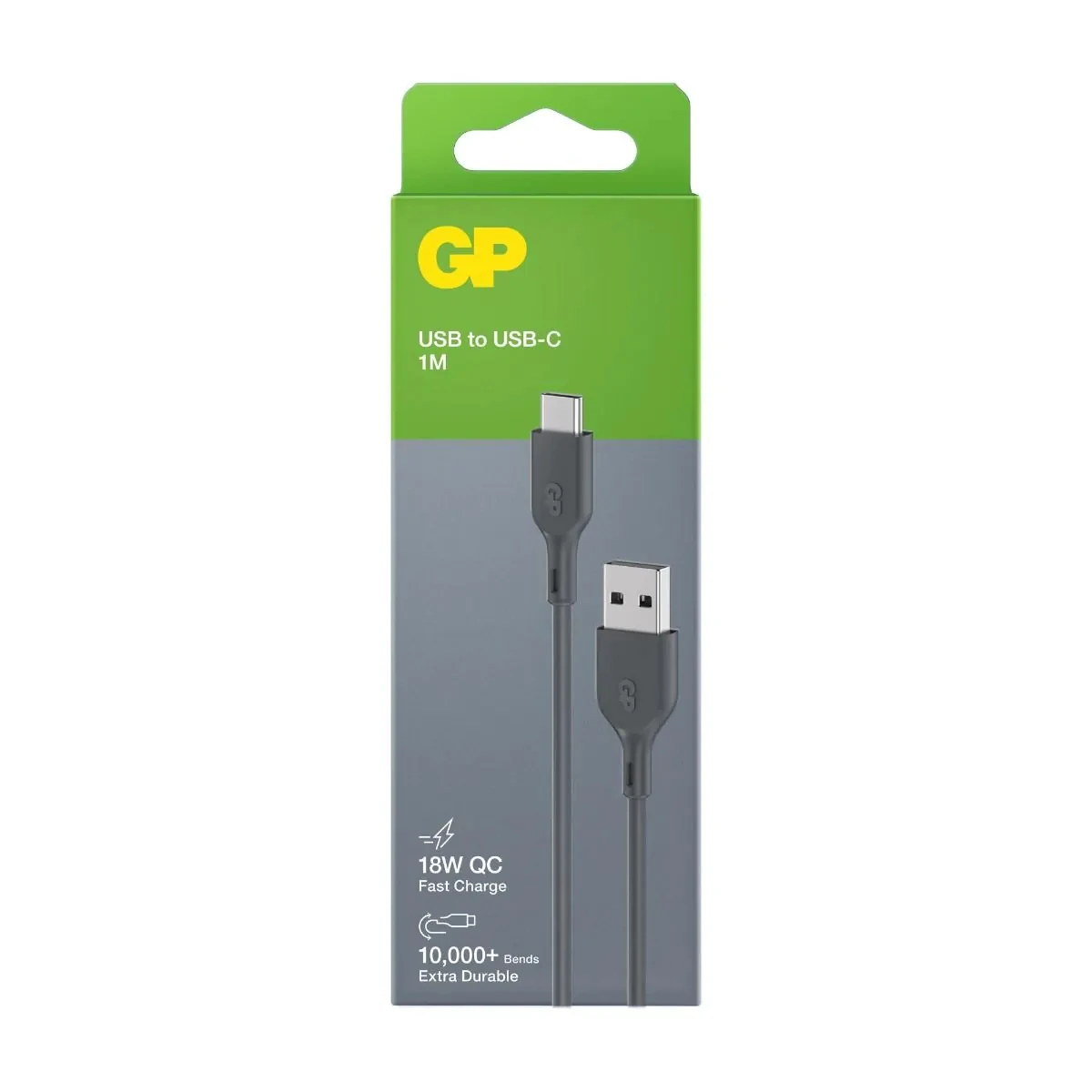 GP Oplaadkabel USB-C naar USB-A 1m