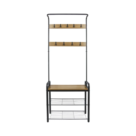 ERRO Kapstok met schoenenrek - 72x34x183cm