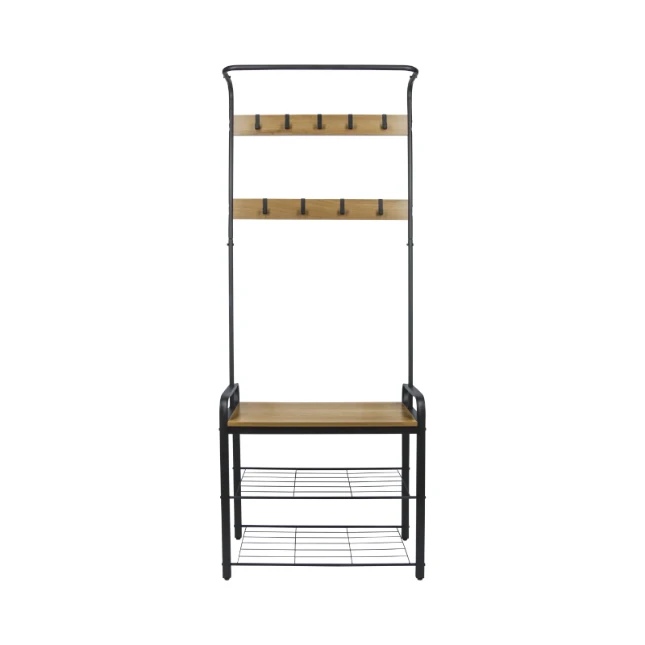 ERRO Kapstok met schoenenrek - 72x34x183cm