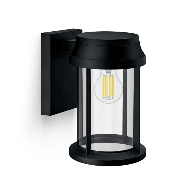 Philips Buitenwandlamp Bellini 25W zwart - rond