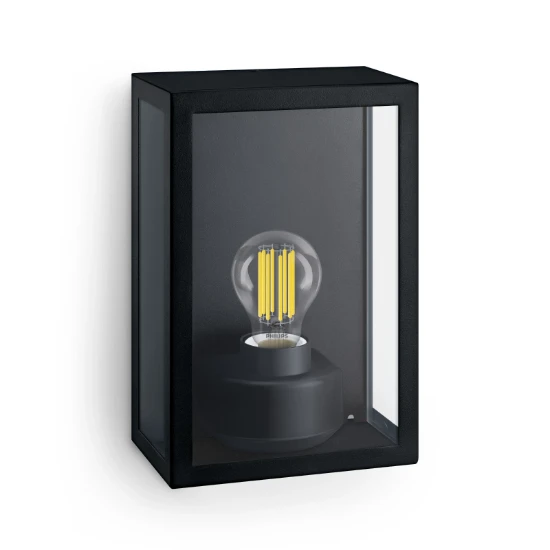 Philips Buitenwandlamp Alzor 25W E27 zwart