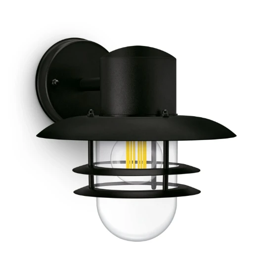 Philips Buitenwandlamp Inyma 25W E27 zwart