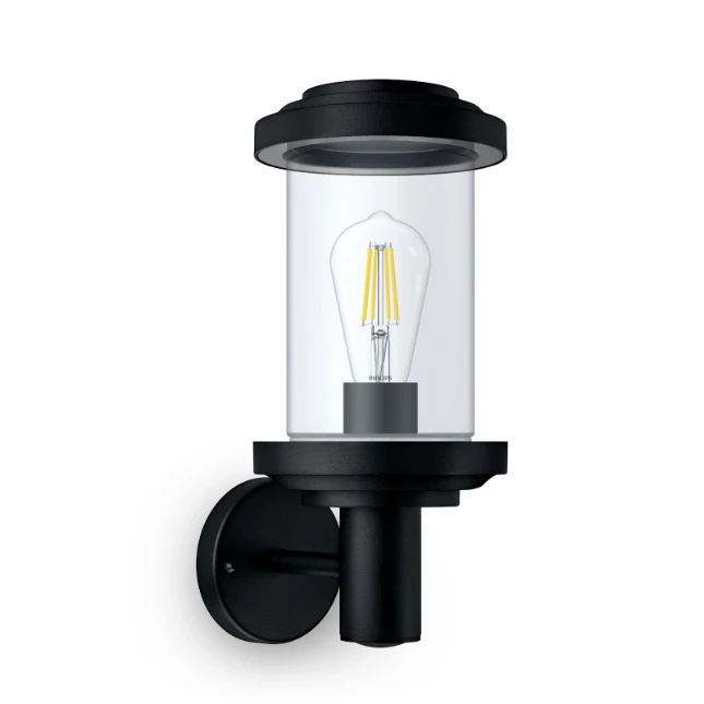 Philips Buitenwandlamp Listra 25W E27 zwart