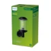 Philips Buitenwandlamp Listra 25W E27 zwart