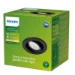 Philips LED-buitenspot Fresco 4.6W zwart
