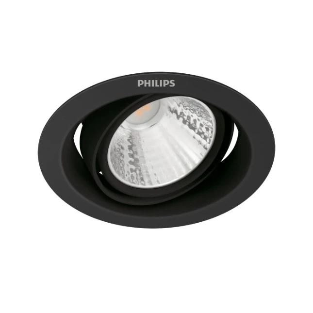 Philips Inbouwspot Pomeron SL252 5W zwart (3 stuks)