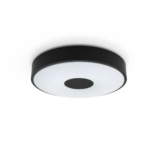 Philips LED-plafondlamp Coiner 24W 2700K O398 mm zwart