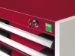 bott Cubio schuifladenkast hoogte 900 mm RAL 3004