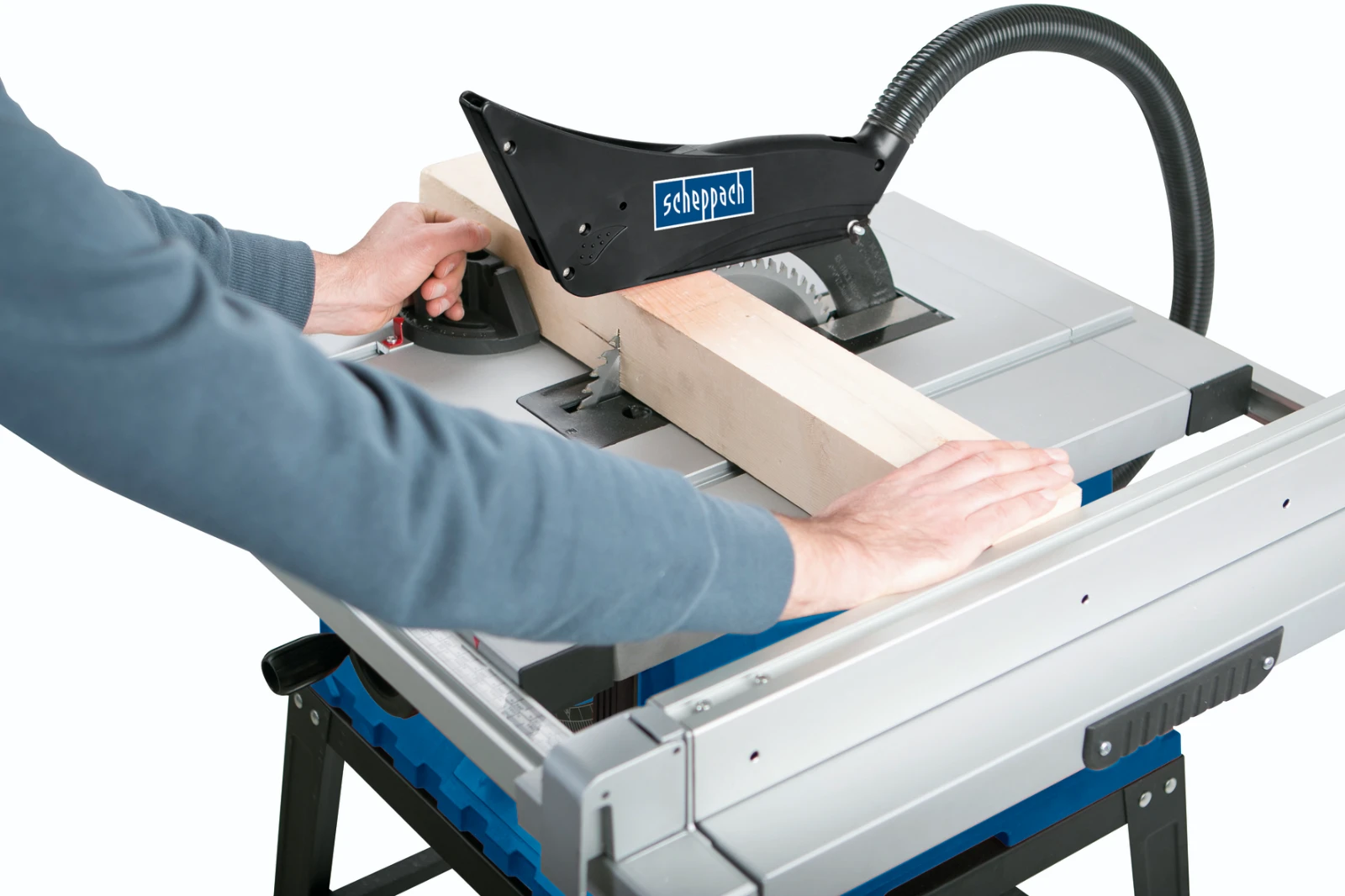 Scheppach Zaagtafel HS105 - 2000W - O255mm - Incl. onderstel & zaagblad (T60)