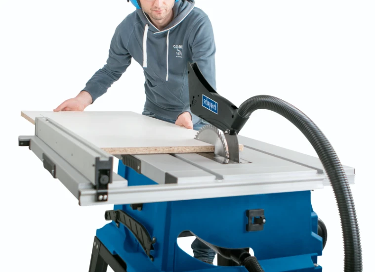 Scheppach Zaagtafel HS105 - 2000W - O255mm - Incl. onderstel & zaagblad (T60)