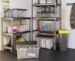 Kis Moover Box L 45L met wielen - zwart deksel