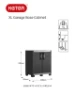 Keter XL garage lage opbergkast