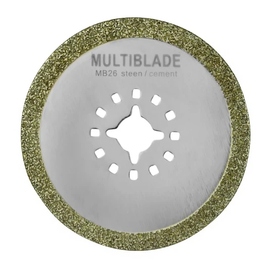 Multiblade Diamantzaagblad MB26 rond