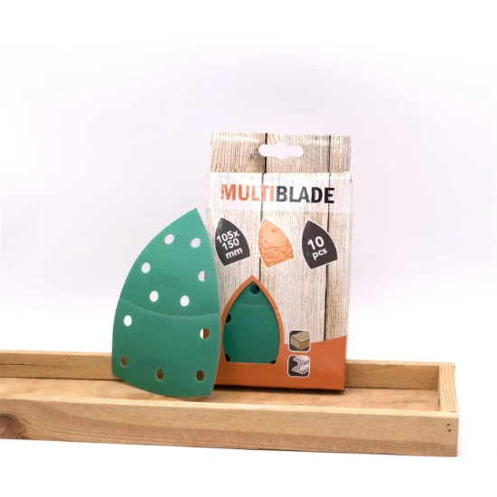 Multiblade Delta schuurpapier MB62 100x62+93mm K40 (10 vellen)