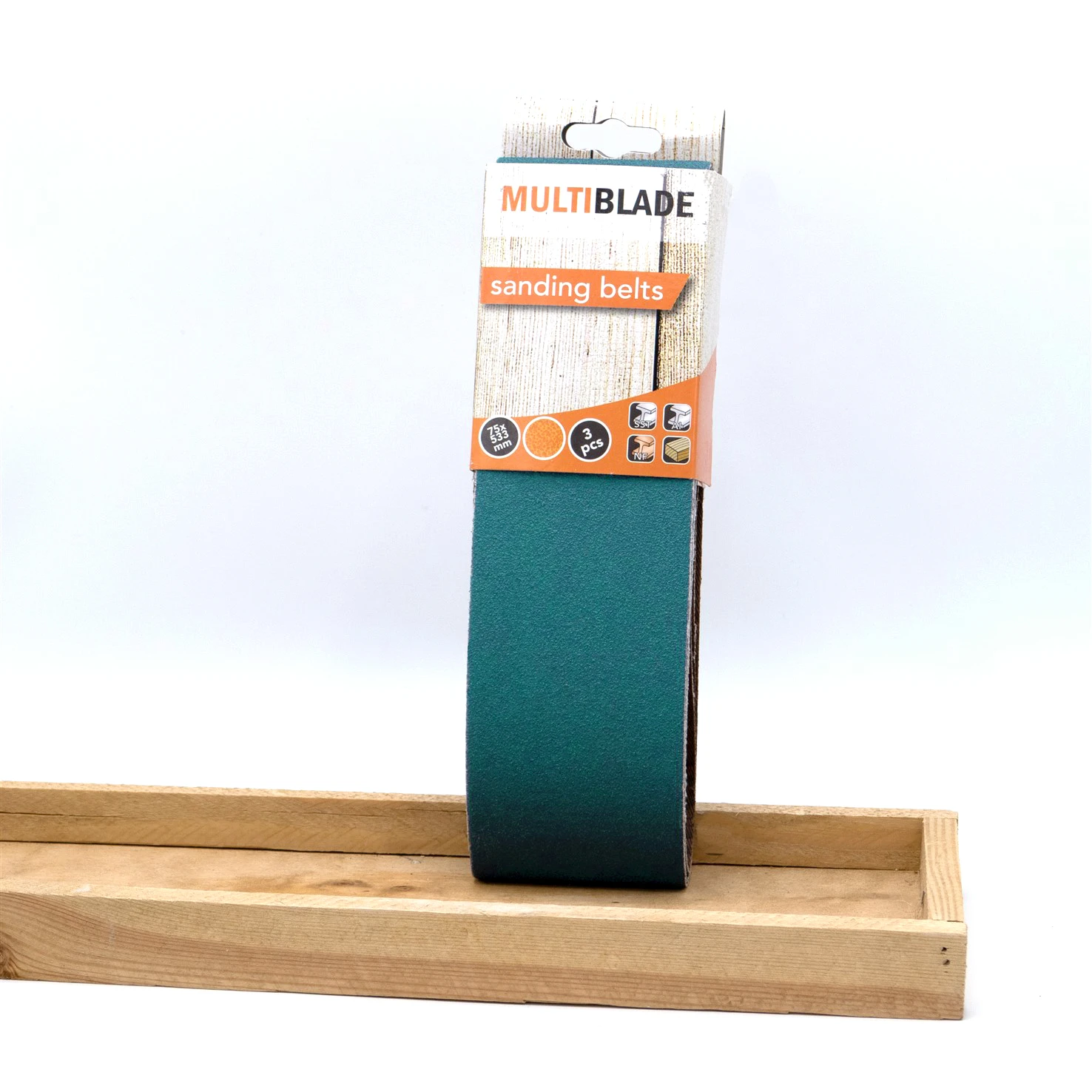 Multiblade Schuurband MB75 75x533mm K60 (3 stuks)