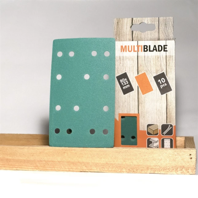 Multiblade Schuurpapier MB80 80x133mm K240 (10 vellen)