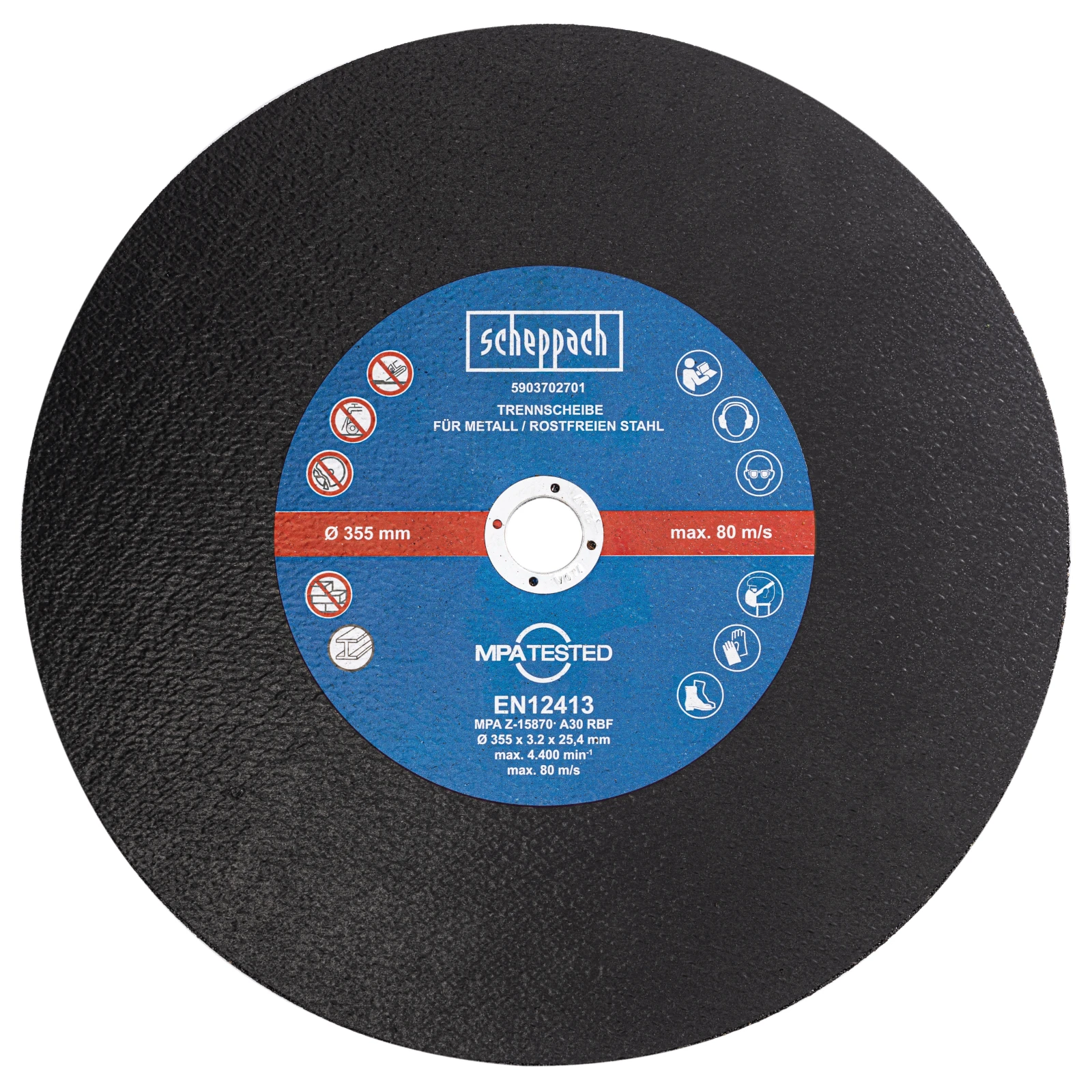 Scheppach Slijpschijf O355x25.4 mm MT140