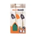 Multiblade Delta schuurpapier MB107 107x175mm K40 (10 vellen)
