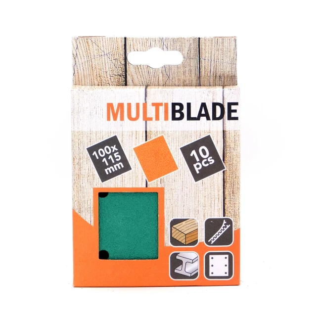 Multiblade Schuurpapier MB115 100x115mm K40 (10 vellen)