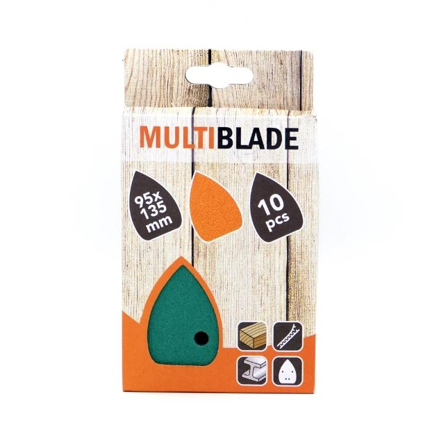 Multiblade Delta schuurpapier MB135 95x135mm K240 (10 vellen)