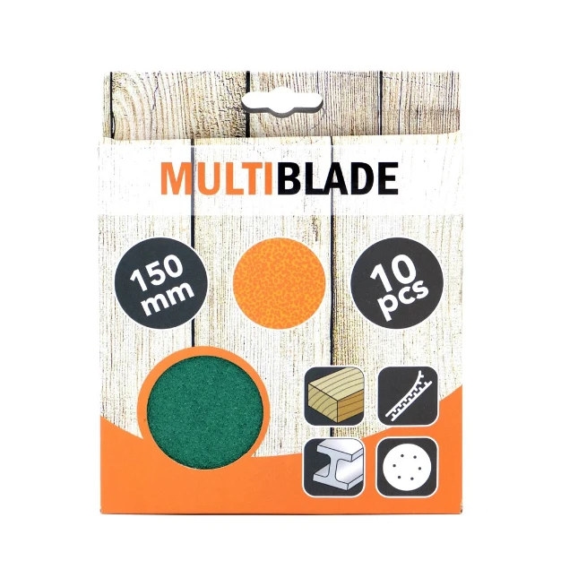Multiblade Schuurschijf MB156 O150mm K80 (10 stuks)