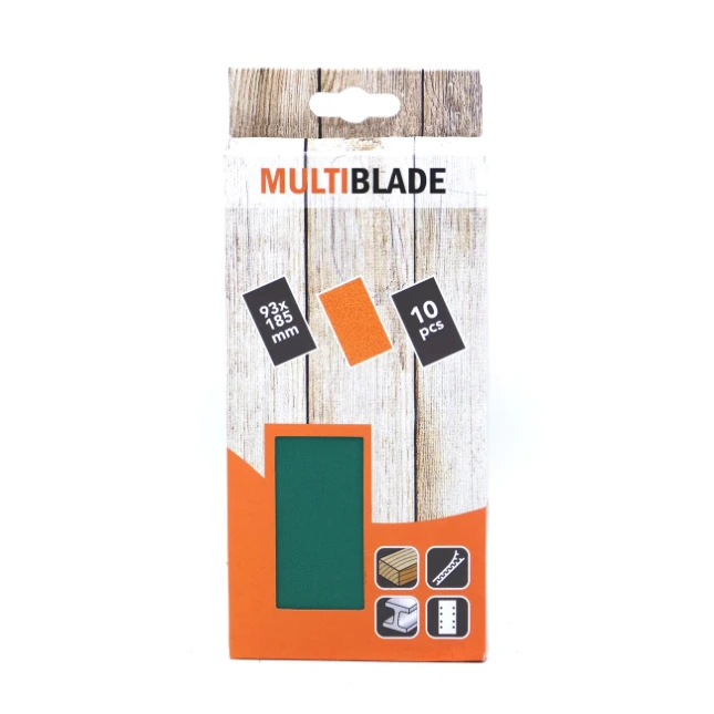 Multiblade Schuurpapier MB185 93x185mm K40 (10 vellen)