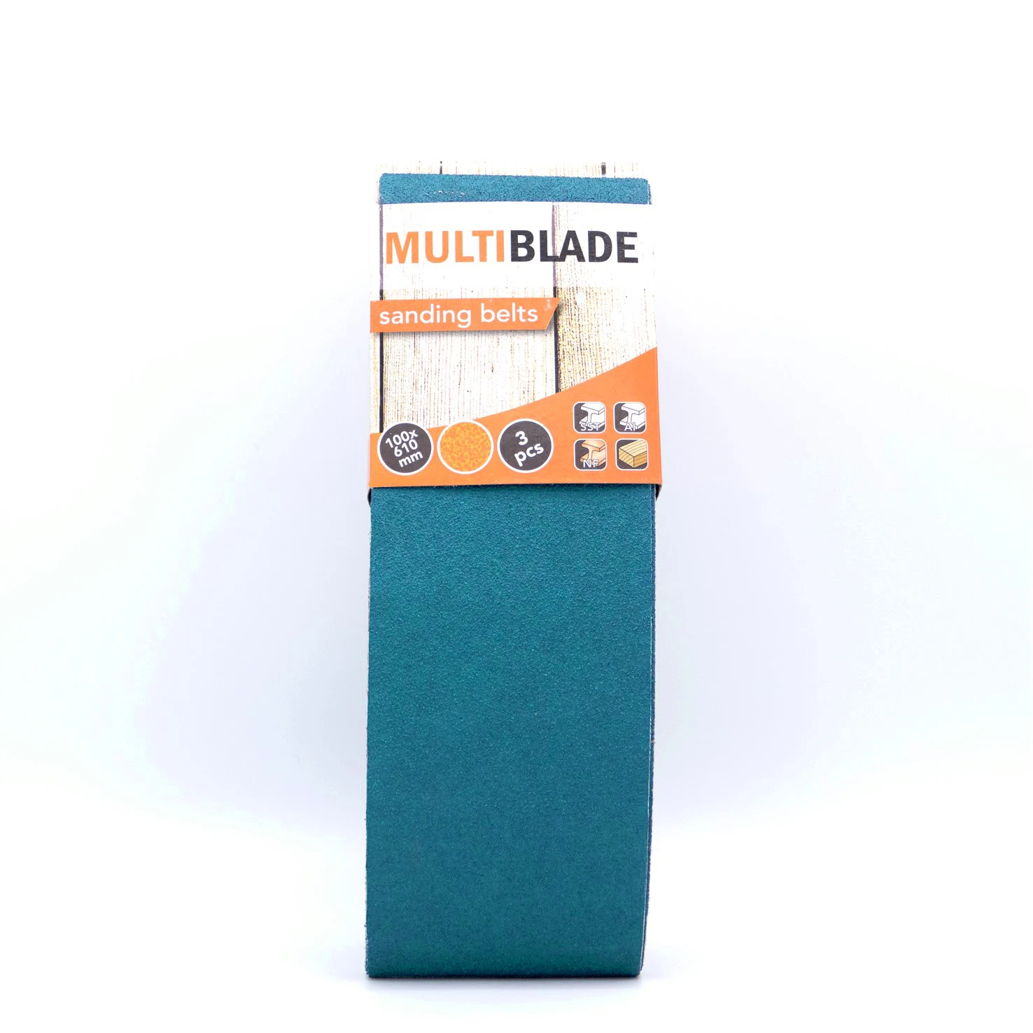 Multiblade Schuurband MB610 100x610mm K80 (3 stuks)
