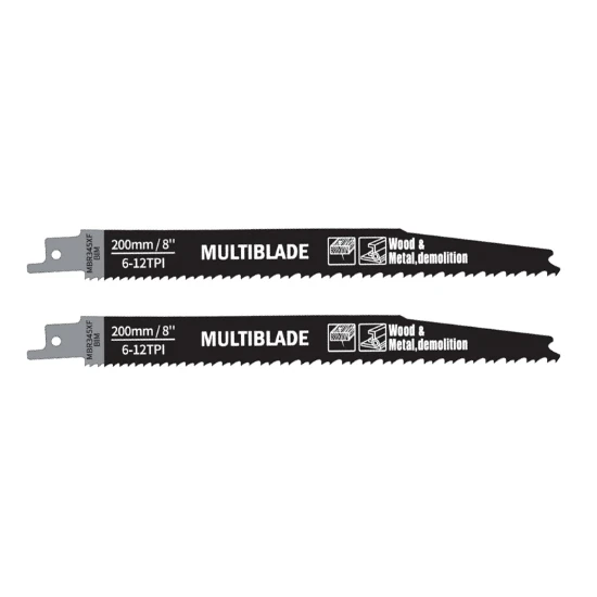 Multiblade Reciprozaagblad BIM MBR345XF Hout & Metaal 200mm (2 stuks)