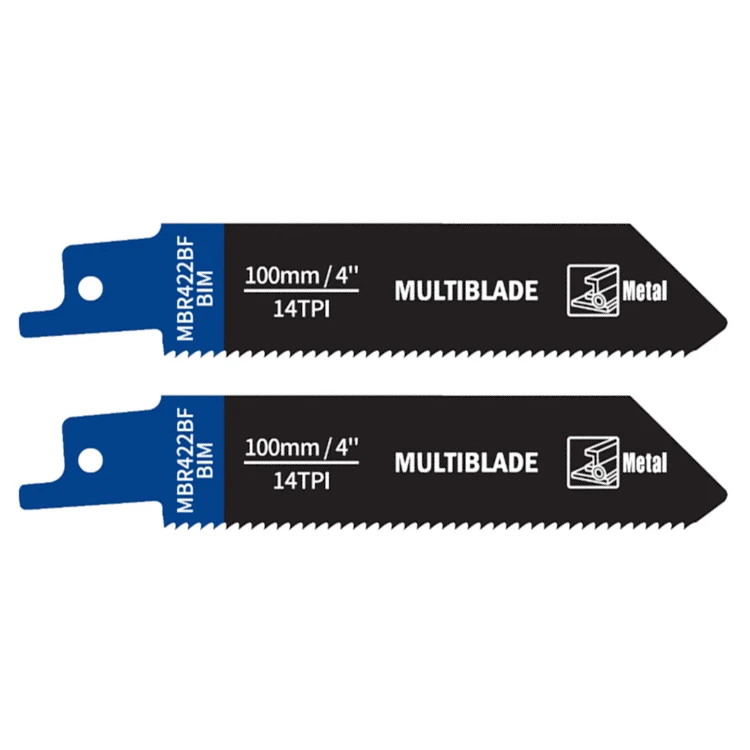 Multiblade Reciprozaagblad BIM MBR422BF Metaal 100mm (2 stuks)