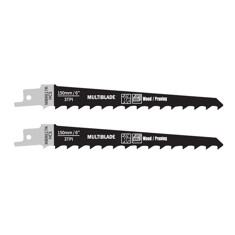 Multiblade Reciprozaagblad HCS MBR617K Hout 150mm (2 stuks)