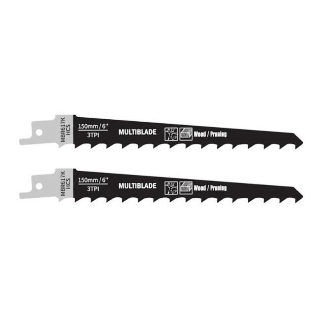 Multiblade Reciprozaagblad HCS MBR617K Hout 150mm (2 stuks)