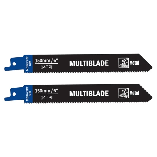 Multiblade Reciprozaagblad BIM MBR622BF Metaal 150mm (2 stuks)
