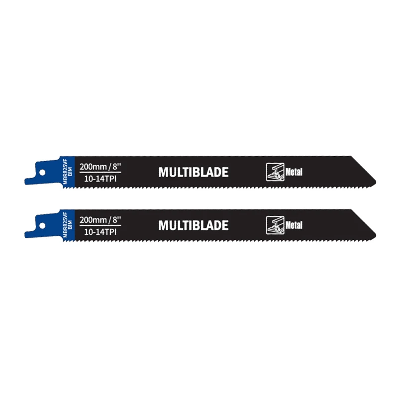 Multiblade Reciprozaagblad BIM MBR825VF Metaal 200mm (2 stuks)