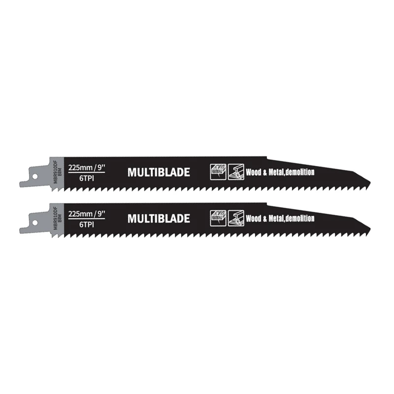 Multiblade Reciprozaagblad BIM MBR910DF Hout & Metaal 255mm (2 stuks)