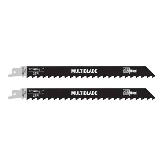 Multiblade Reciprozaagblad HCS MBR922K Hout 225mm (2 stuks)