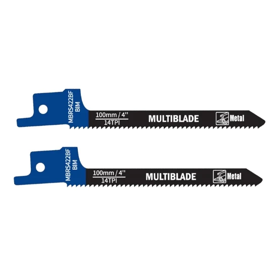 Multiblade Reciprozaagblad BIM MBRS422BF Metaal 100mm (2 stuks)