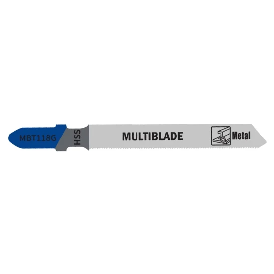 Multiblade Decoupeerzaagblad HSS MBT118G Metaal 75mm