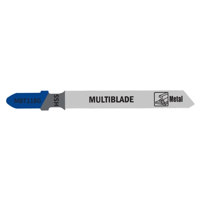 Multiblade Decoupeerzaagblad HSS MBT118G Metaal 75mm