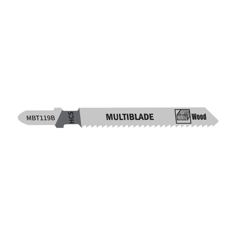 Multiblade Decoupeerzaagblad HCS MBT119B Hout 75mm