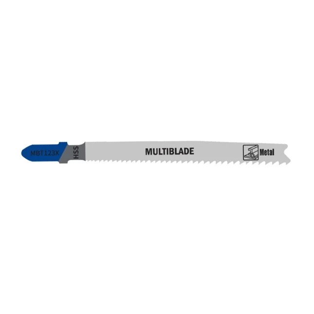 Multiblade Decoupeerzaagblad HSS MBT123X Aluminium 100mm