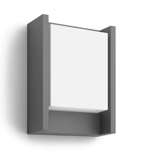 Philips Buitenwandlamp Arbour 3,8W antraciet