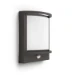 Philips Buitenwandlamp Samondra 3.8W antraciet - met sensor