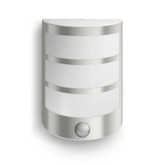 Philips Buitenwandlamp Python 3.8W RVS - met sensor