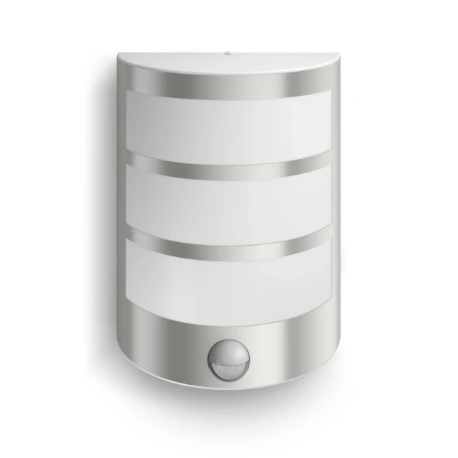 Philips Buitenwandlamp Python 3.8W RVS - met sensor