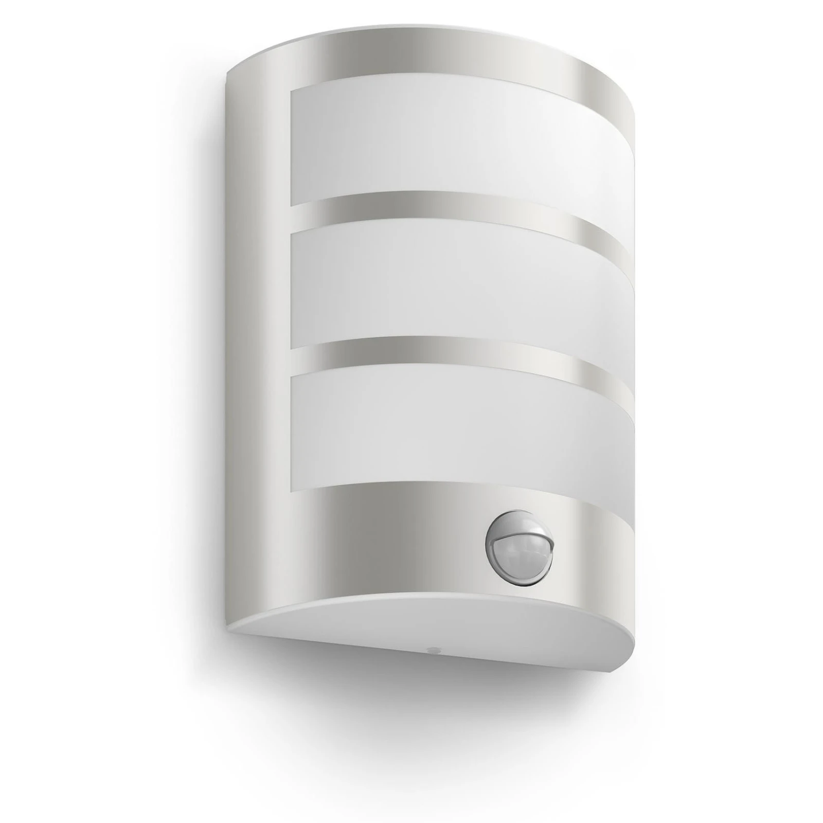 Philips Buitenwandlamp Python 3.8W RVS - met sensor