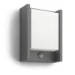 Philips Buitenwandlamp Arbour 3,8W antraciet - met sensor