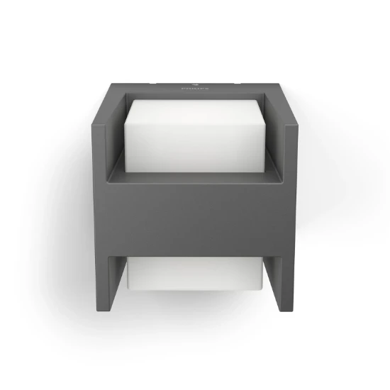 Philips Buitenwandlamp Arbour 3,8W antraciet