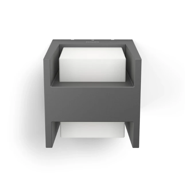 Philips Buitenwandlamp Arbour 3,8W antraciet